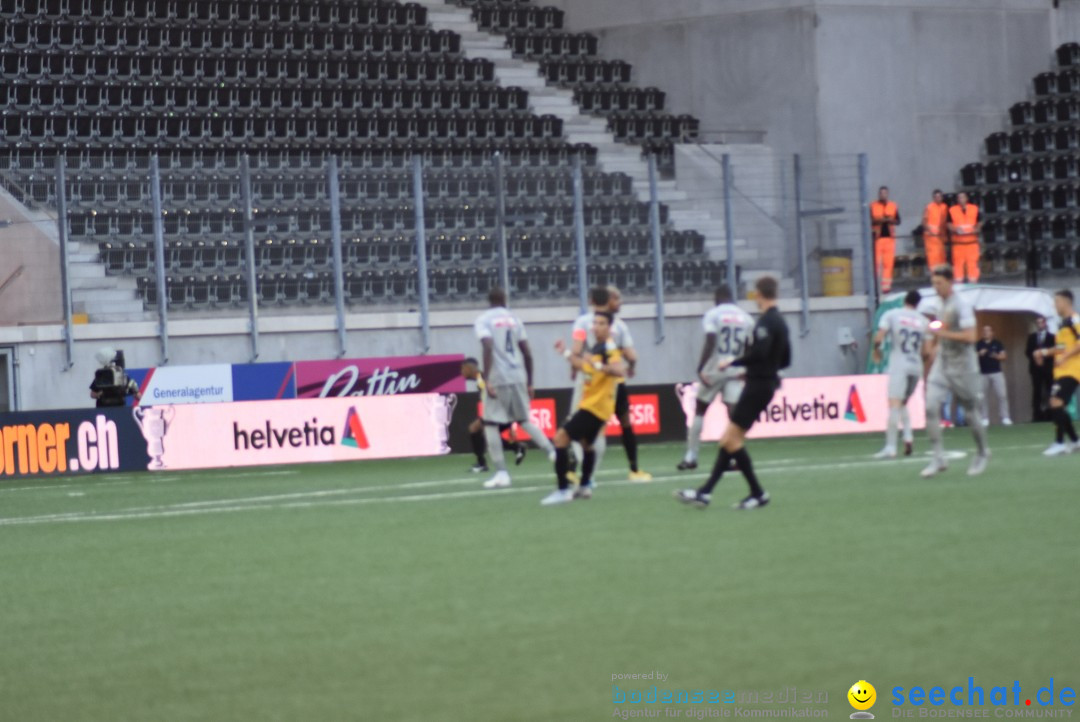 Fussball: FC Schaffhausen vs Young Boys, Schaffhausen, 15.09.2018