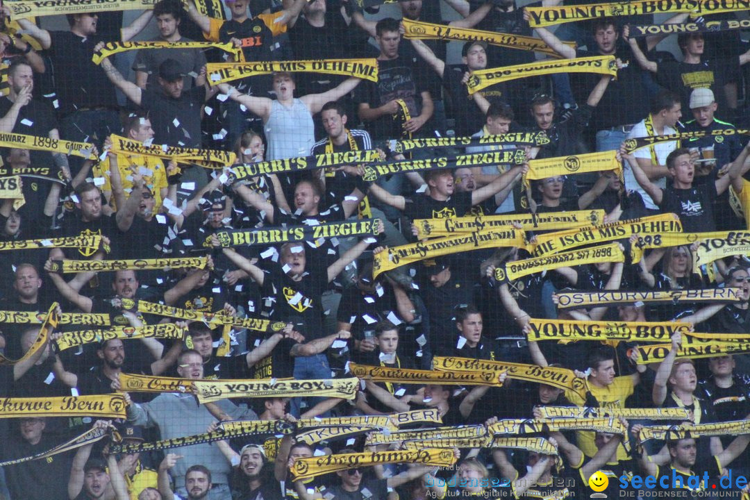 Fussball: FC Schaffhausen vs Young Boys, Schaffhausen, 15.09.2018