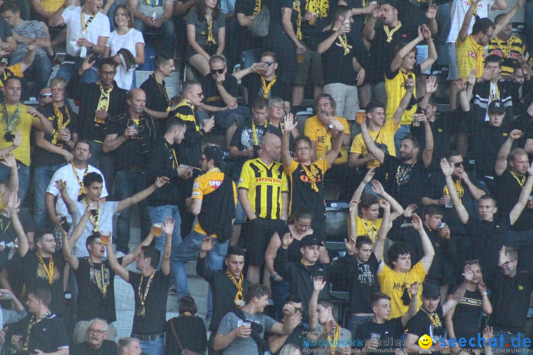 Fussball: FC Schaffhausen vs Young Boys, Schaffhausen, 15.09.2018