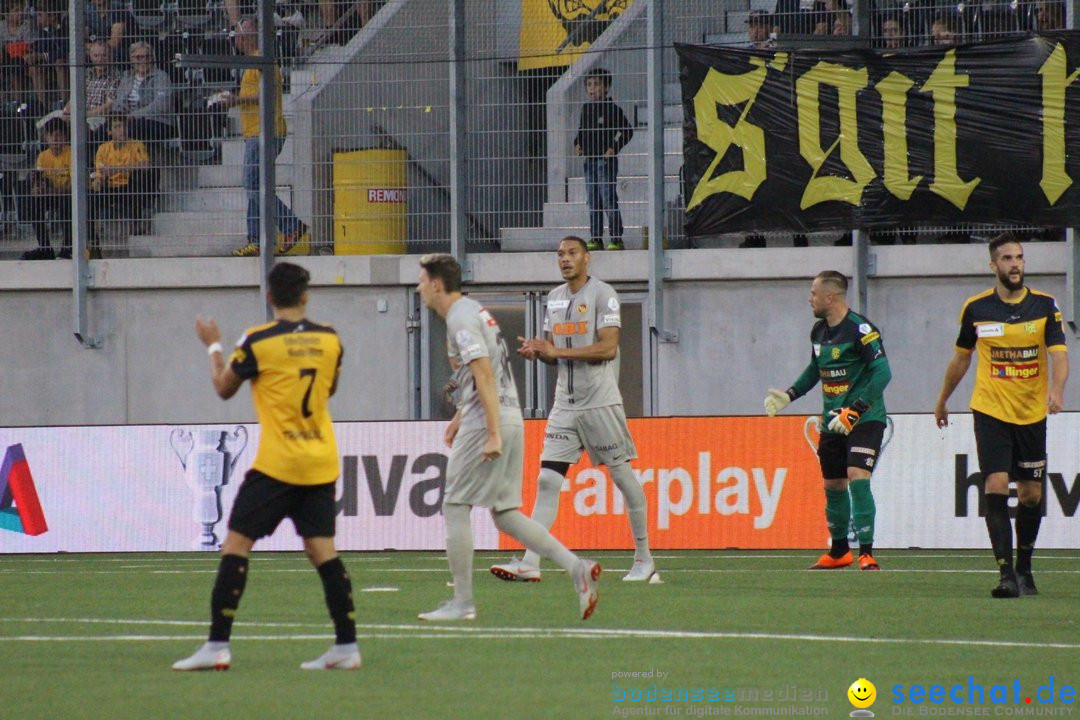 Fussball: FC Schaffhausen vs Young Boys, Schaffhausen, 15.09.2018