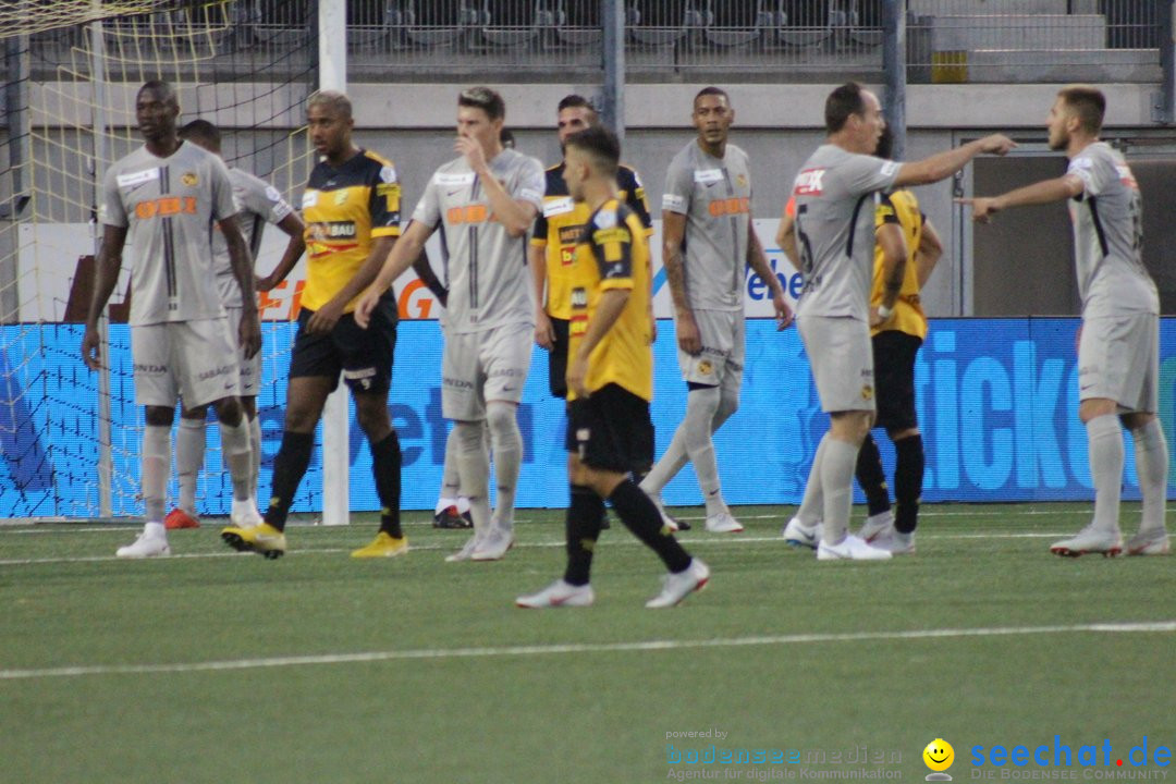 Fussball: FC Schaffhausen vs Young Boys, Schaffhausen, 15.09.2018