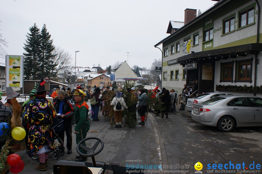 Narrensprung - Besenwirtschaft: Nenzingen, 14.02.2010