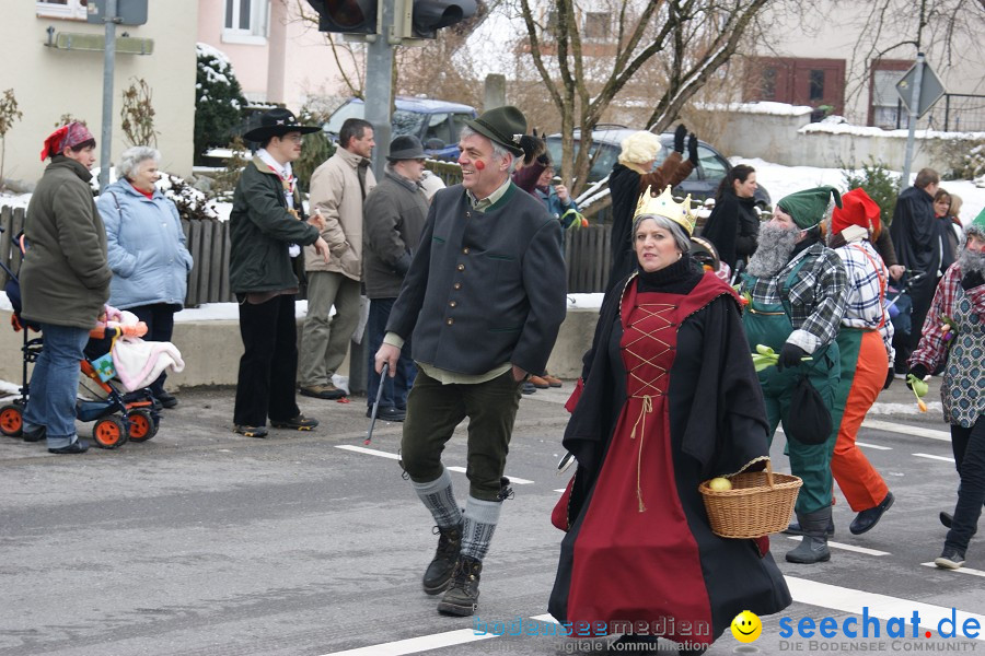 Narrensprung - Besenwirtschaft: Nenzingen, 14.02.2010