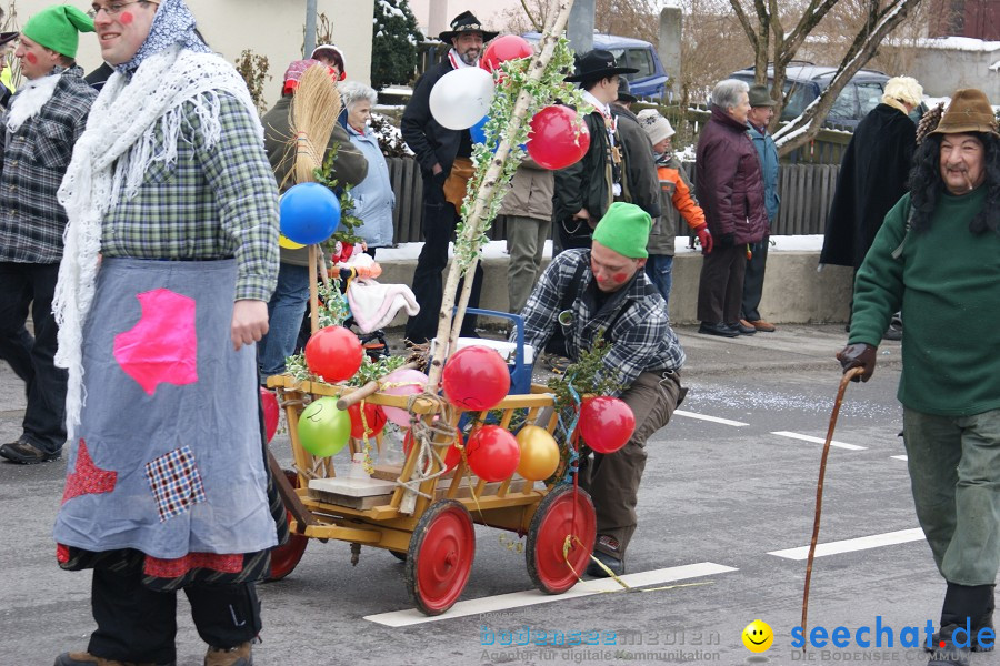 Narrensprung - Besenwirtschaft: Nenzingen, 14.02.2010