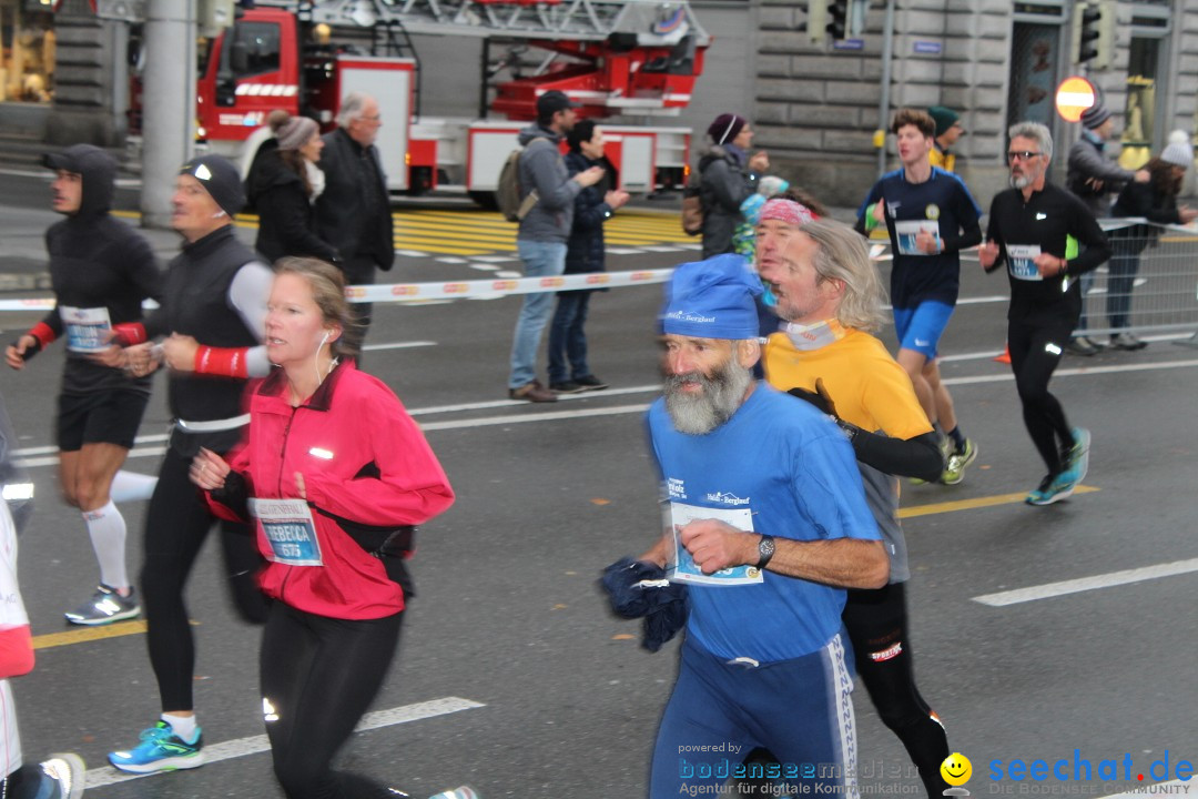 Swiss City Marathon: Lucerne Luzern Schweiz Switzerland, 28.10.2018