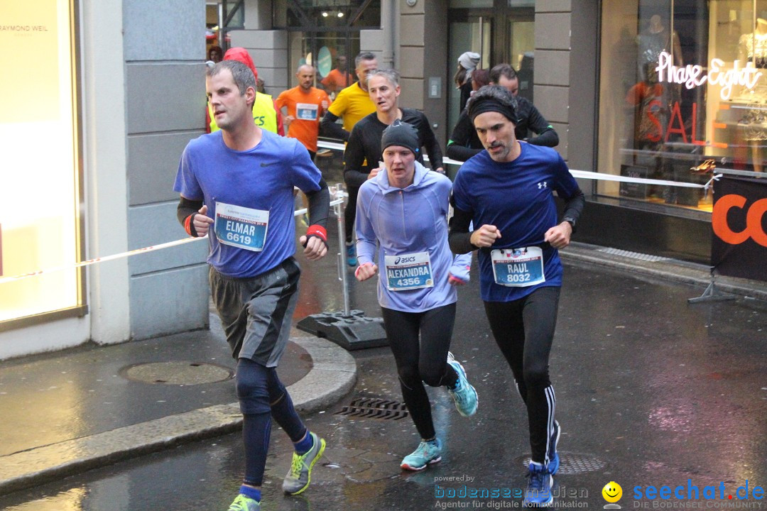 Swiss City Marathon: Lucerne Luzern Schweiz Switzerland, 28.10.2018