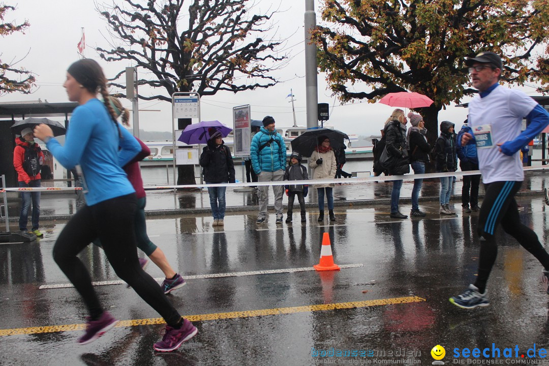 Swiss City Marathon: Lucerne Luzern Schweiz Switzerland, 28.10.2018