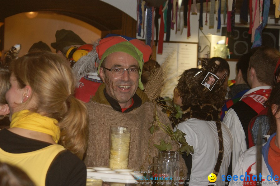 Narrensprung - Besenwirtschaft: Nenzingen, 14.02.2010