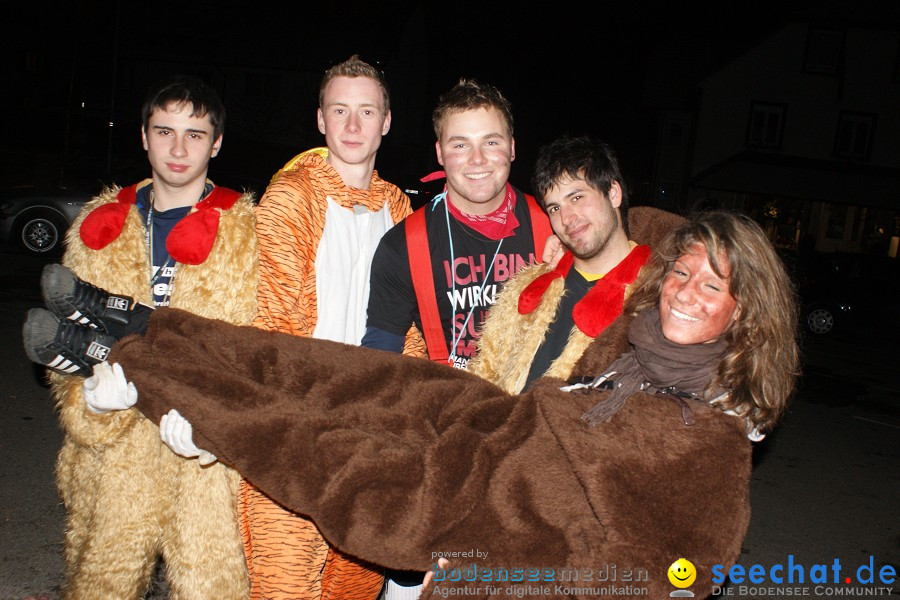 Narrensprung - Besenwirtschaft: Nenzingen, 14.02.2010