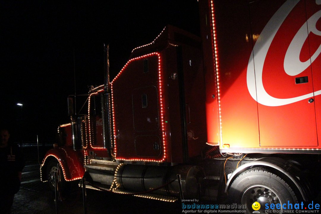 XMAS Coca-Cola Weihnachtstruck: St. Margrethen, 23.12.2018
