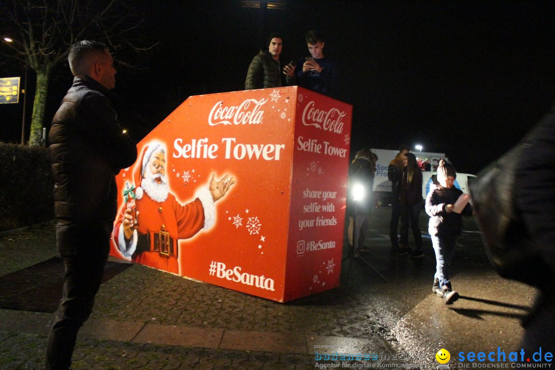 XMAS Coca-Cola Weihnachtstruck: St. Margrethen, 23.12.2018