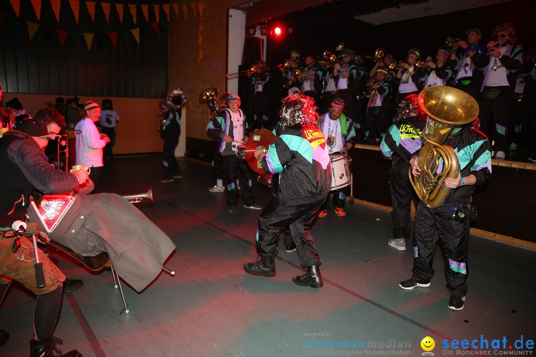 Hugeloh-Ball: Leimbach bei Markdorf am Bodensee, 12.01.2019