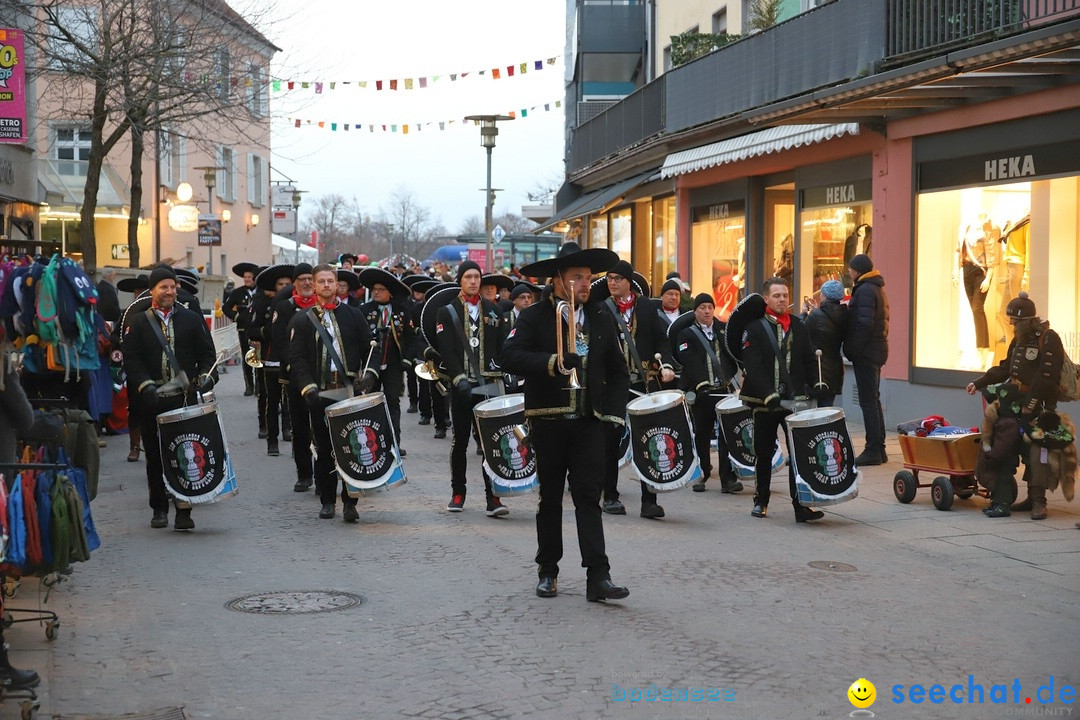 Gruenderumzug und Narrenbaumstellen: Friedrichshafen, 02.02.2019