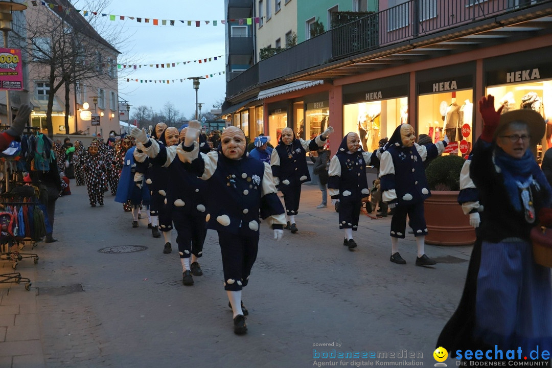 Gruenderumzug und Narrenbaumstellen: Friedrichshafen, 02.02.2019