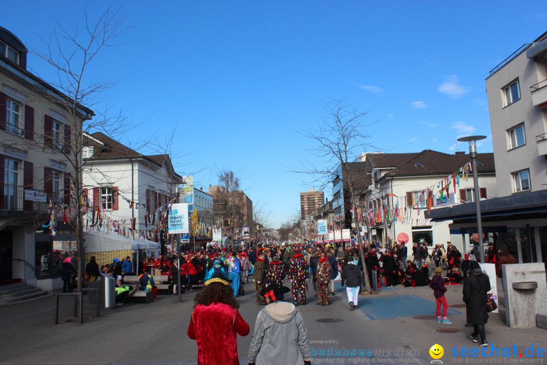 Fasnetsumzug - Fasching: Kreuzlingen am Bodensee, 24.02.2019