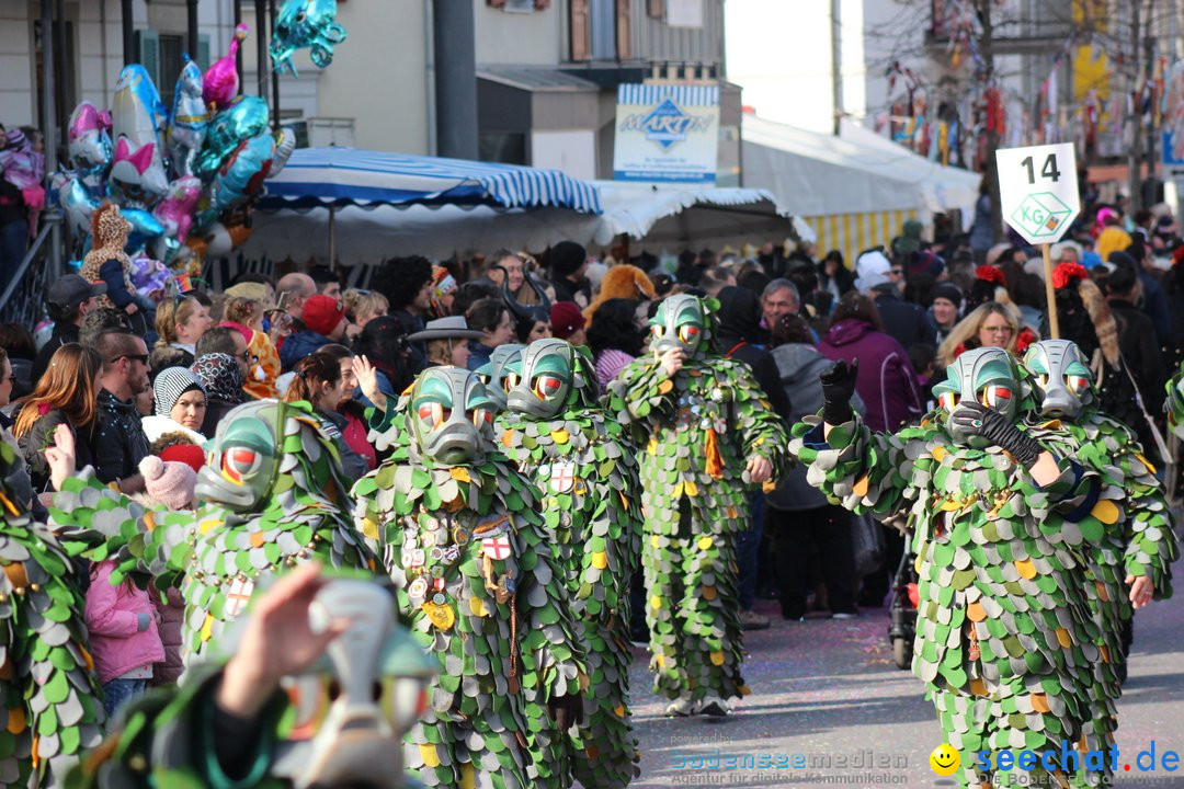 Fasnetsumzug - Fasching: Kreuzlingen am Bodensee, 24.02.2019