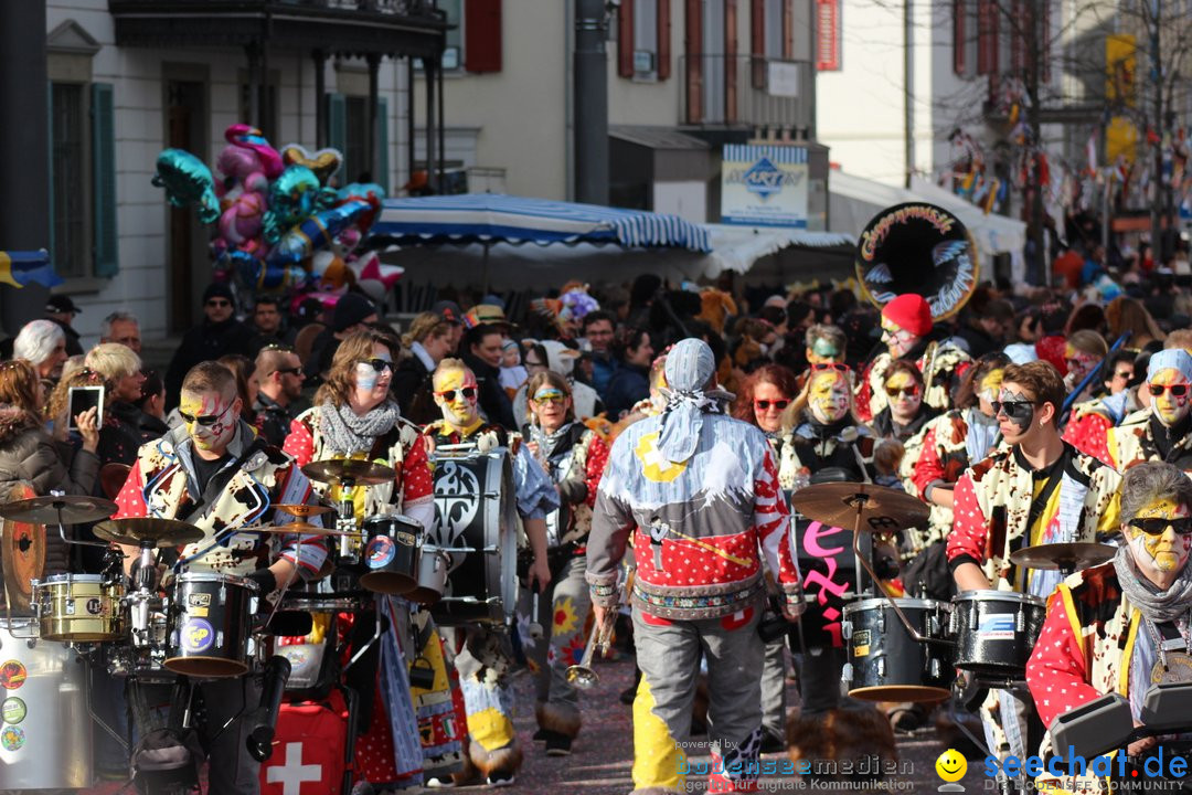 Fasnetsumzug - Fasching: Kreuzlingen am Bodensee, 24.02.2019