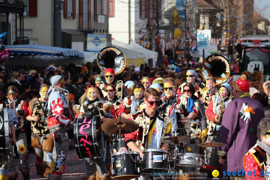 Fasnetsumzug - Fasching: Kreuzlingen am Bodensee, 24.02.2019