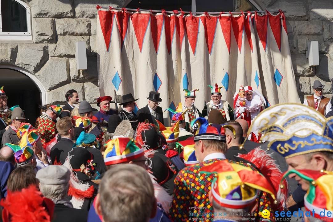 Narrenbaumstellen: Stockach am Bodensee, 28.02.2019