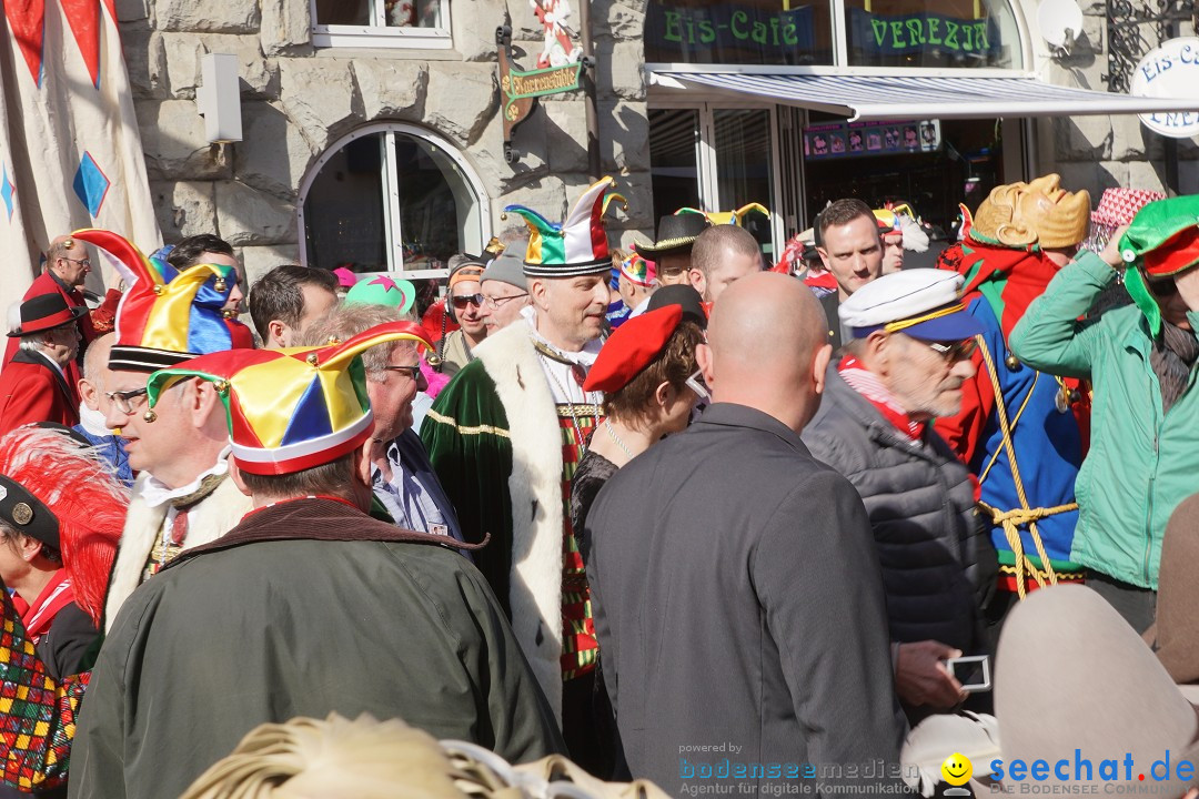 Narrenbaumstellen: Stockach am Bodensee, 28.02.2019