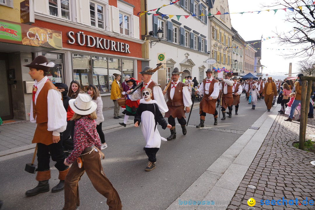Narrenbaumstellen: Stockach am Bodensee, 28.02.2019