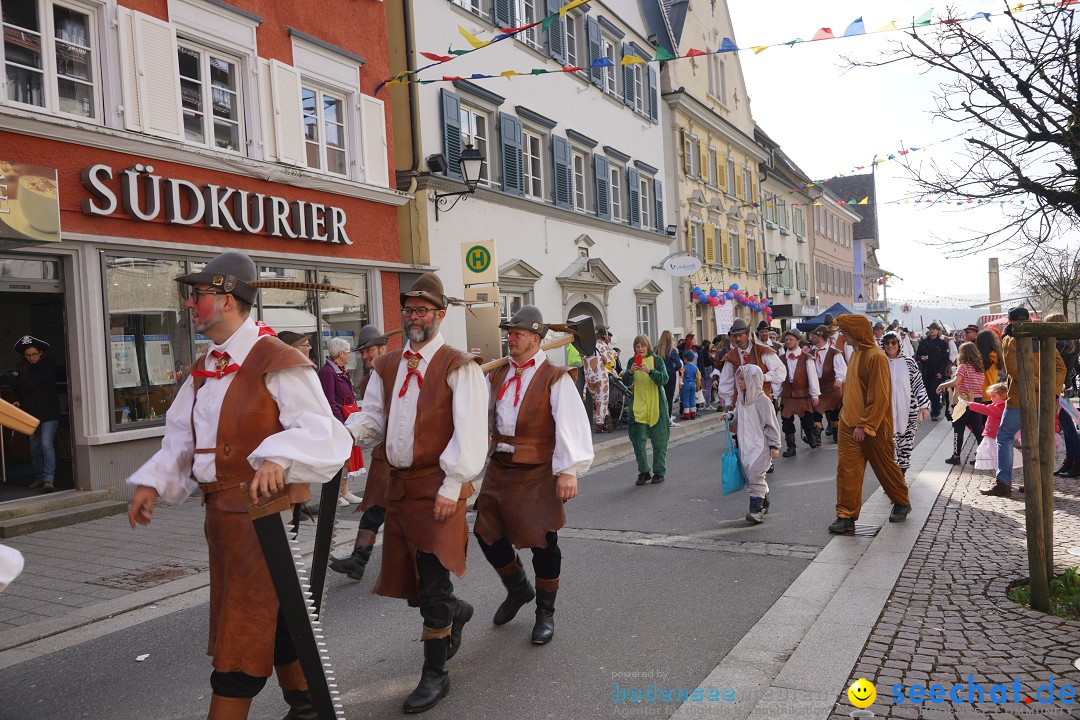 Narrenbaumstellen: Stockach am Bodensee, 28.02.2019