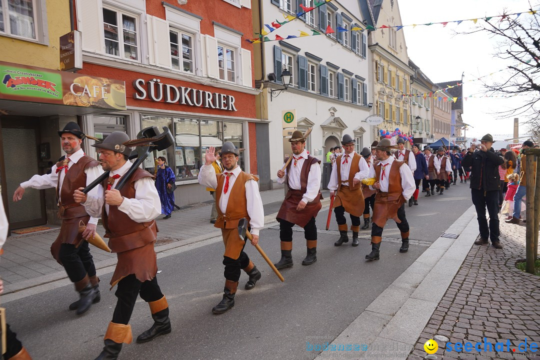 Narrenbaumstellen: Stockach am Bodensee, 28.02.2019