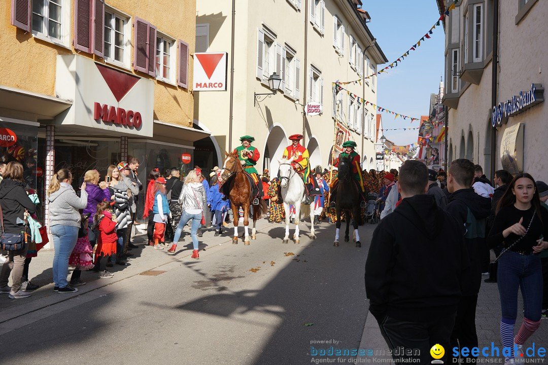 Narrenbaumstellen: Stockach am Bodensee, 28.02.2019