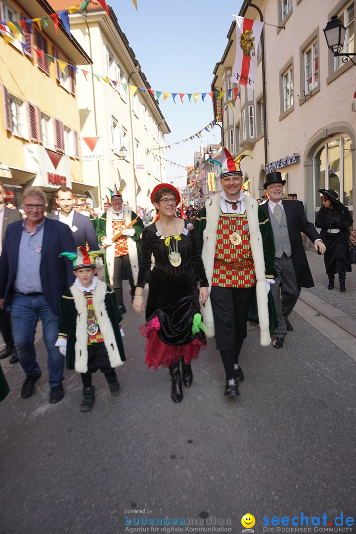 Narrenbaumstellen: Stockach am Bodensee, 28.02.2019
