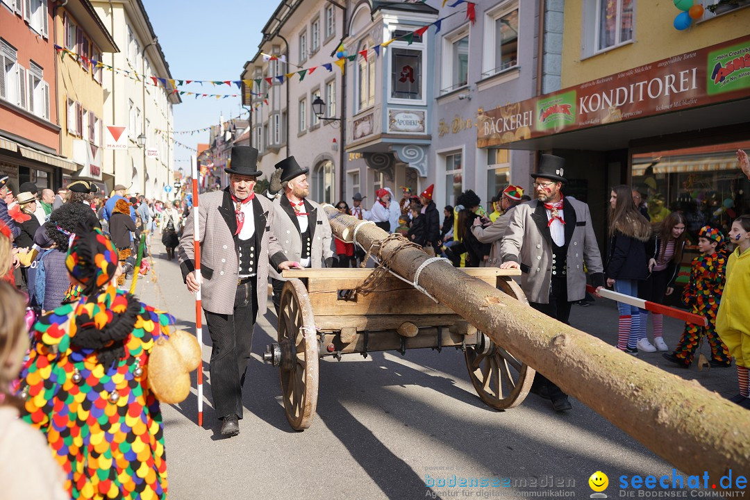 Narrenbaumstellen: Stockach am Bodensee, 28.02.2019