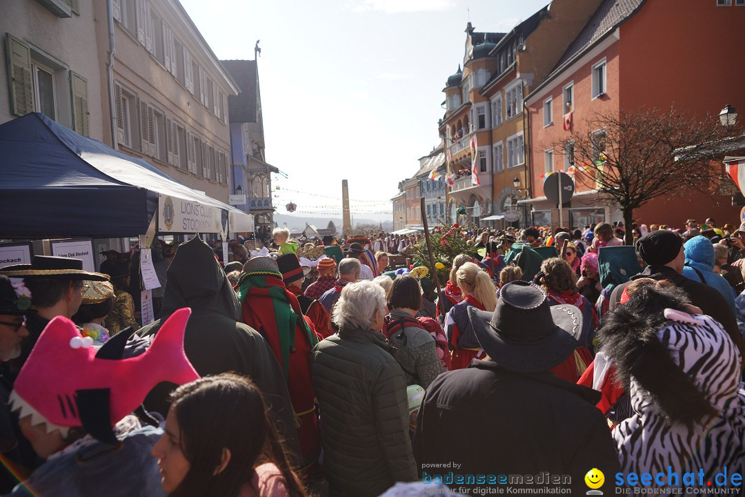 Narrenbaumstellen: Stockach am Bodensee, 28.02.2019