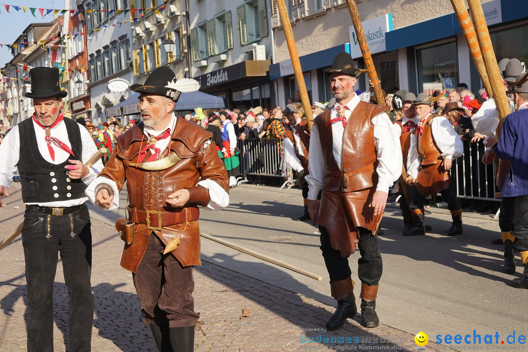 Narrenbaumstellen: Stockach am Bodensee, 28.02.2019