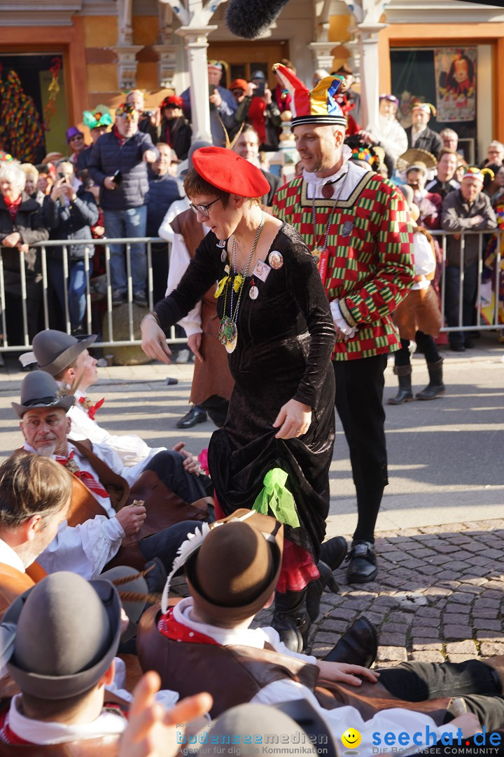 Narrenbaumstellen: Stockach am Bodensee, 28.02.2019
