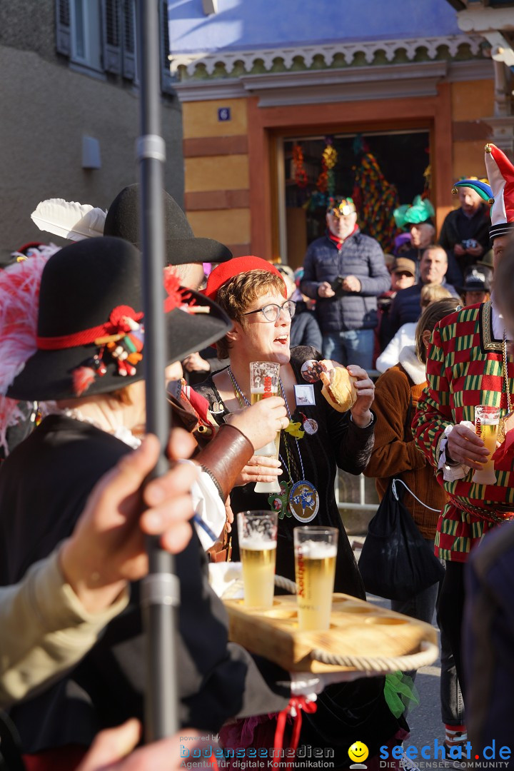 Narrenbaumstellen: Stockach am Bodensee, 28.02.2019
