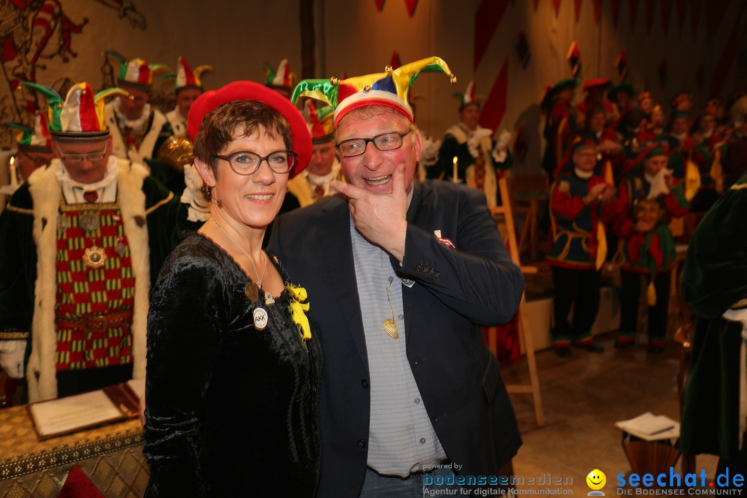 Narrengericht: Annegret Kramp-Karrenbauer - CDU: Stockach, 28.02.2019