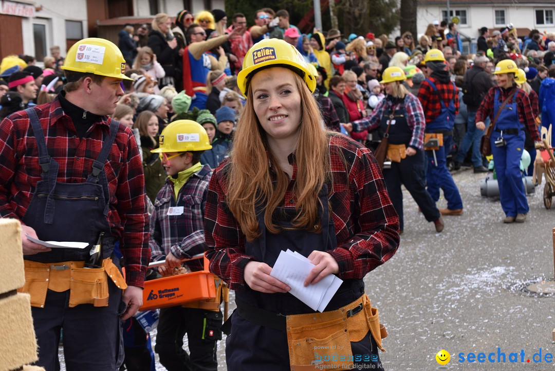 Fasnetsumzug: Zell - Rot an der Rot, 02.03.2019