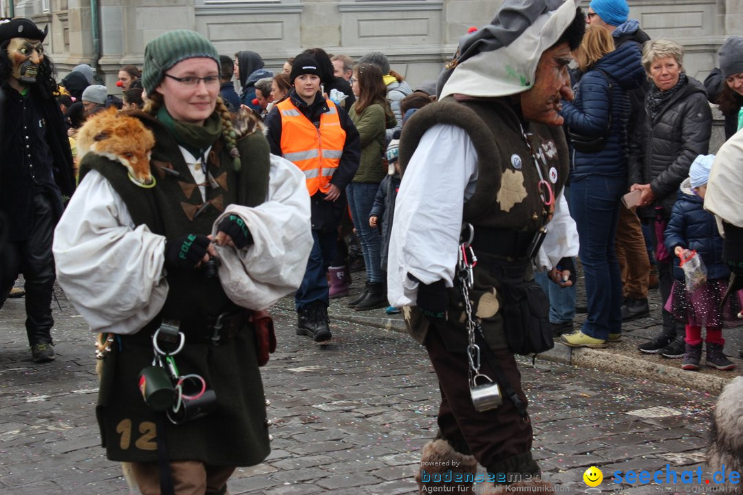 Fasnachtsumzug: Zuerich - Schweiz, 10.03.2019