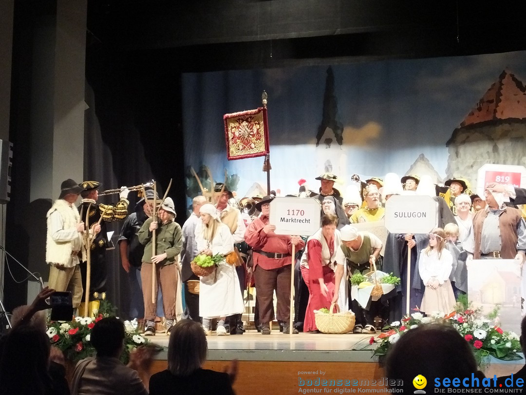 Festakt 1200 Jahre Bad Saulgau, 16.03.2019