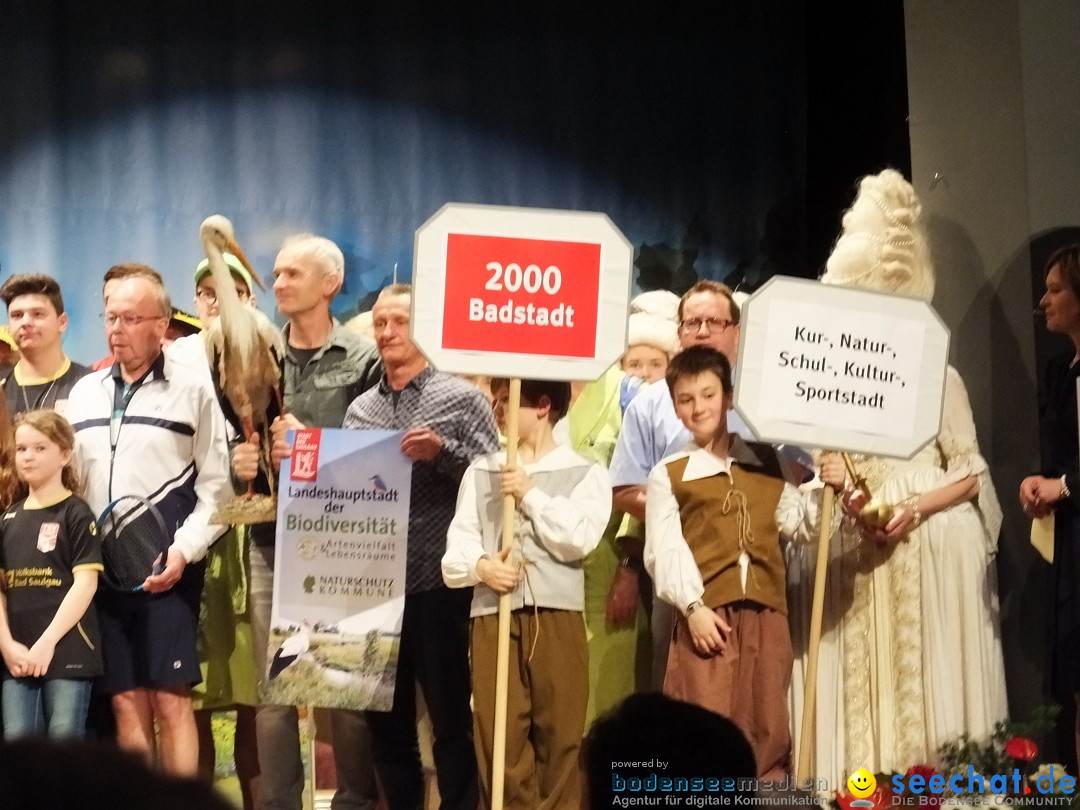 Festakt 1200 Jahre Bad Saulgau, 16.03.2019