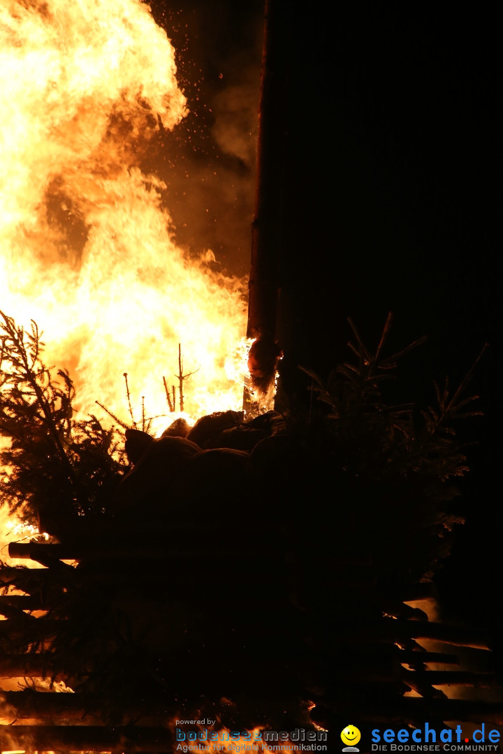 Funkenfeuer Fasnet - Unteruhldingen und Ittendorf Markdorf, 09.03.2019