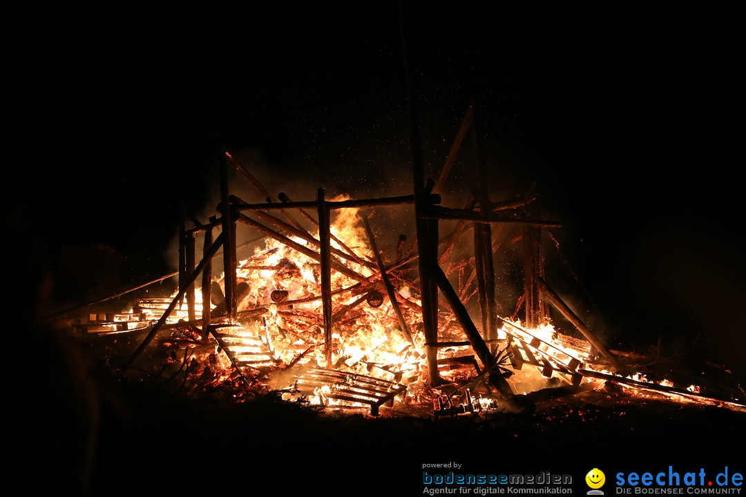Funkenfeuer Fasnet - Unteruhldingen und Ittendorf Markdorf, 09.03.2019
