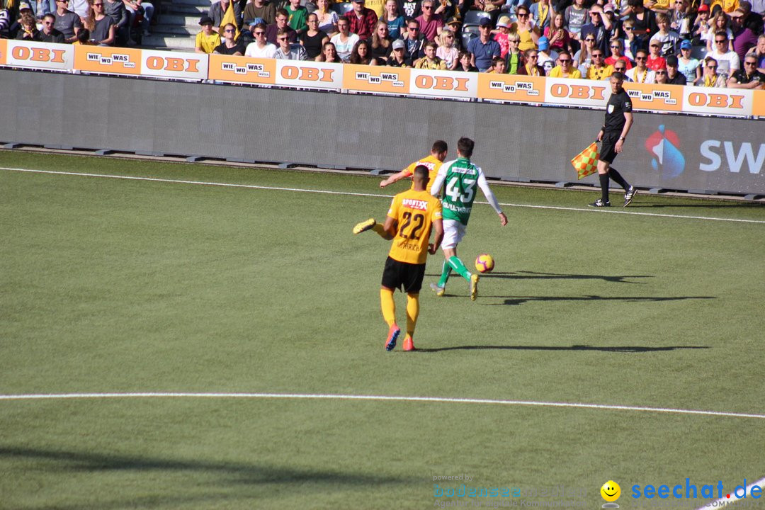 Young Boys YB vs. FS SG 1879 - St Gallen, 31.03.2019