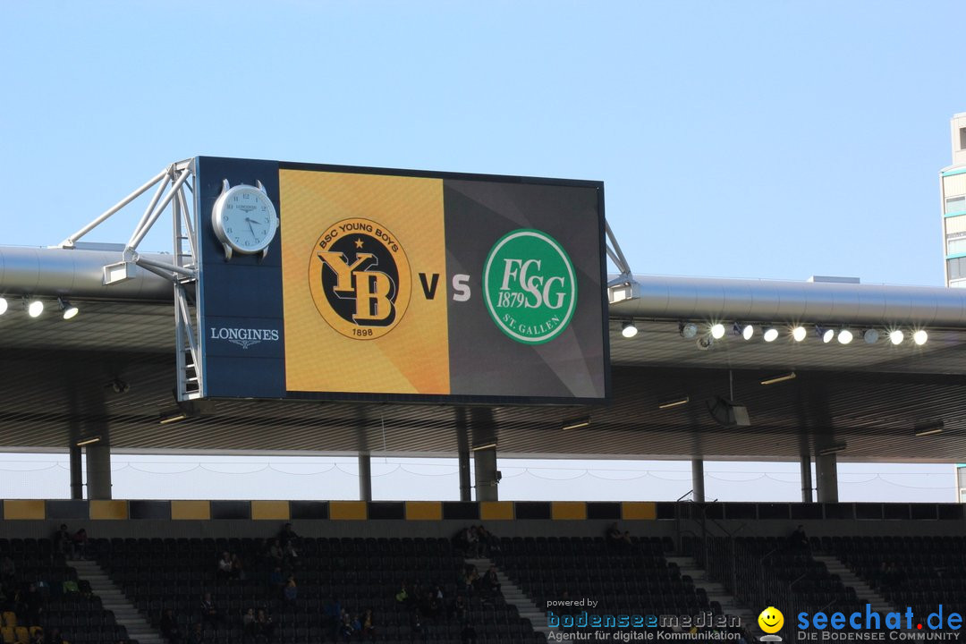 Young Boys YB vs. FS SG 1879 - St Gallen, 31.03.2019