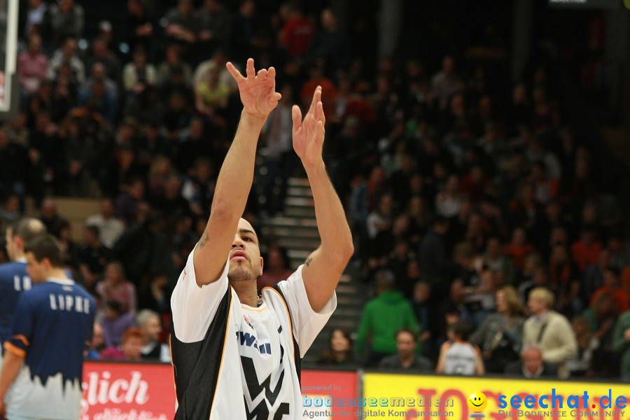 Basketball Bundesliga: ULM - BREMERHAVEN: Ulm, 27.02.2010