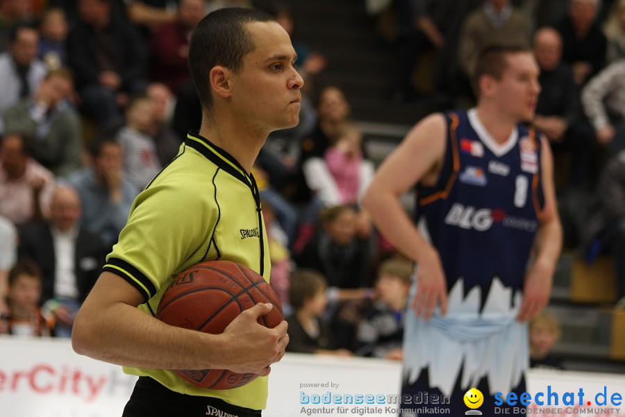 Basketball Bundesliga: ULM - BREMERHAVEN: Ulm, 27.02.2010