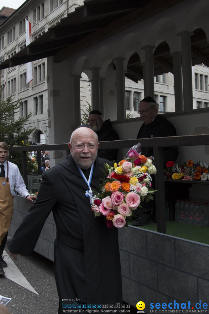 Sechselaeuten Kinderumzug - Fruehlingsfest: Zuerich, 08.04.2019