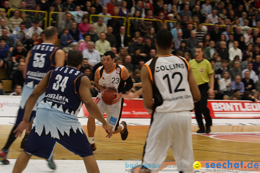 Basketball Bundesliga: ULM - BREMERHAVEN: Ulm, 27.02.2010