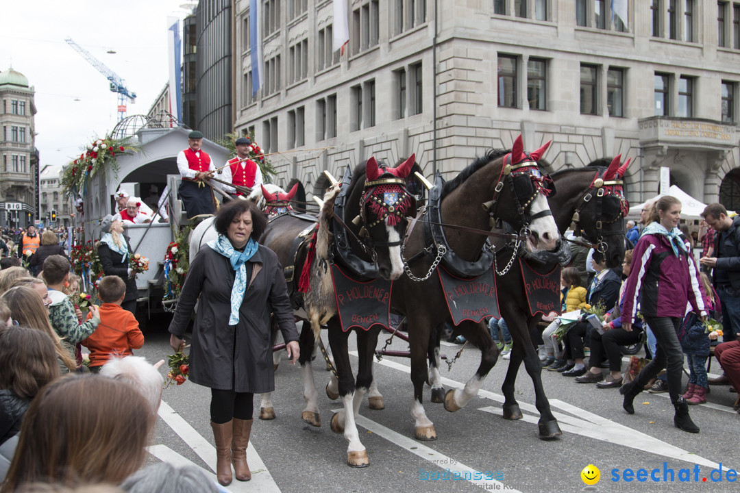 Sechselaeuten Kinderumzug - Fruehlingsfest: Zuerich, 08.04.2019