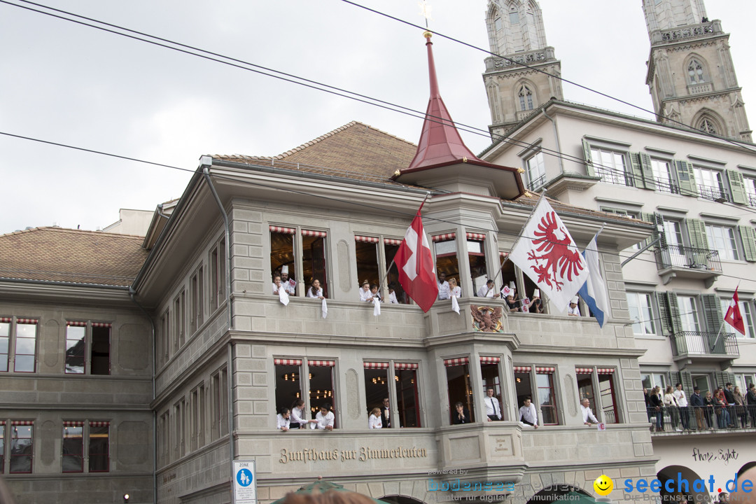 Sechselaeuten Kinderumzug - Fruehlingsfest: Zuerich, 08.04.2019