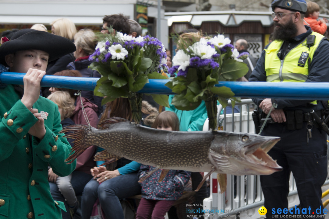 Sechselaeuten Kinderumzug - Fruehlingsfest: Zuerich, 08.04.2019